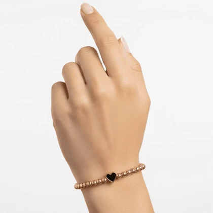 دستبند زنانه مدل کشی طرح قلب