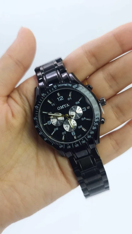 ساعت مچی مردانه و زنانه اومیا Omya sh65 سبک 3موتوره