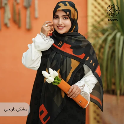 روسری نخ پنبه کوچه نگار