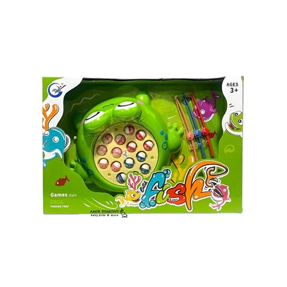 اسباب بازی ماهیگیری طرح قورباغه کد 28-656