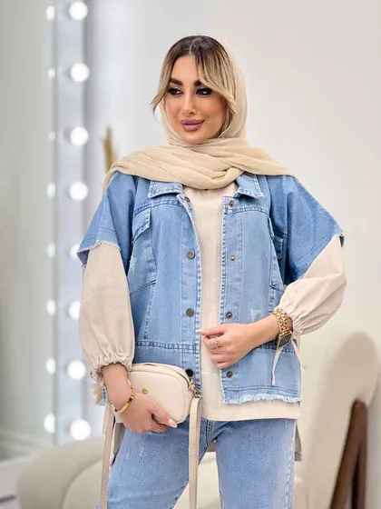 جین دو تکه دو جیب
