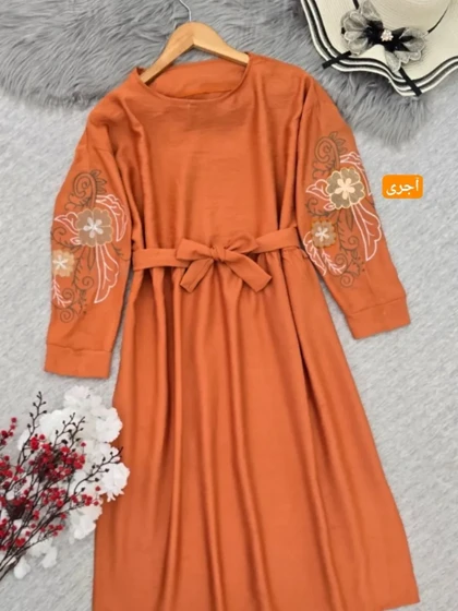 پیراهن گلدوزی دلوین