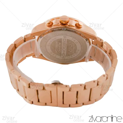 ساعت تگ هویر کررا مردانه سه موتوره رزگلد 103826