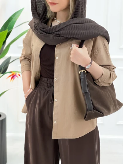 شومیز زنانه جلو دکمه آیدا