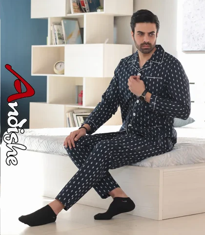 کت بیژامه مردانه