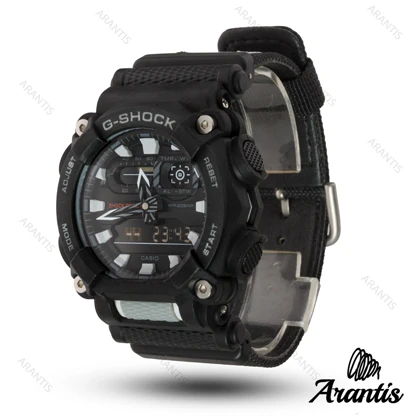 ساعت کاسیو جیشاک تمام مشکی مدل m-10255