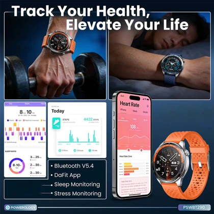 ساعت هوشمند پاورولوژی Powerology مدل PSWBT290