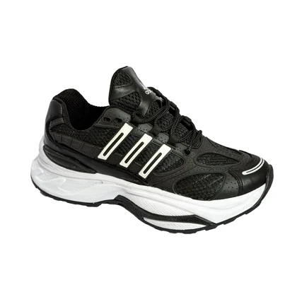 کتانی اسپرت مردانه مدل آدیداس Adidas رنگ مشکی سفید کد 51494