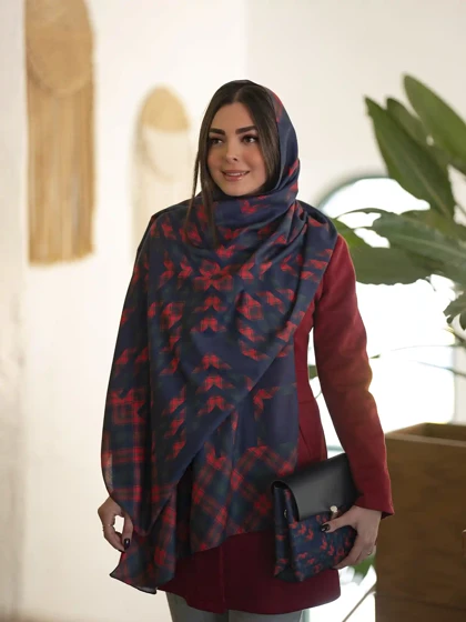 شال نخی کد S454