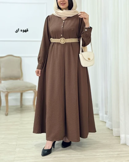پیراهن مانتویی گلوریا کد محصول 1595