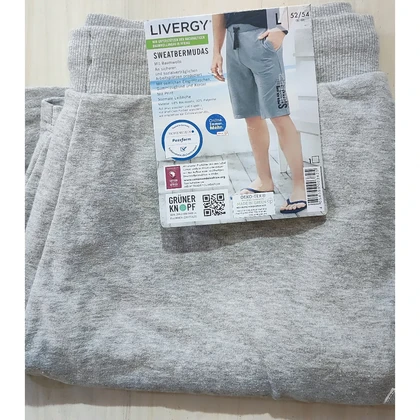 شلوارک نخی راحتی مردانه برند لیورجی مدل 4054599003832