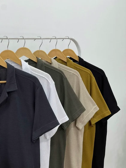 پیراهن جلو دکمه مردانه سامیار