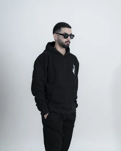 هودی مدل ANGEL مشکی برند بورن ریچ bornrich