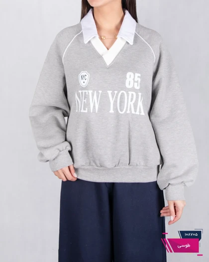 دورس زنونه یقه دار NEW YORK