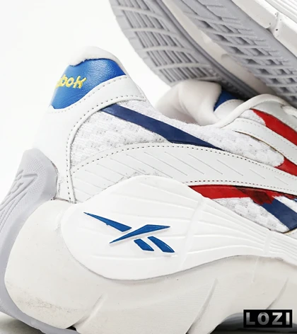 کفش کتانی سفید قرمز آبی مردانه reebok CROSS FIT