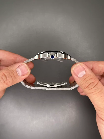 ساعت مچی کارتیه د سانتوس موتور اتوماتیک صفحه قرمز Cartier