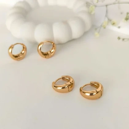 گوشواره زنانه طرح آینه ای آریانا برند ژوپینگ