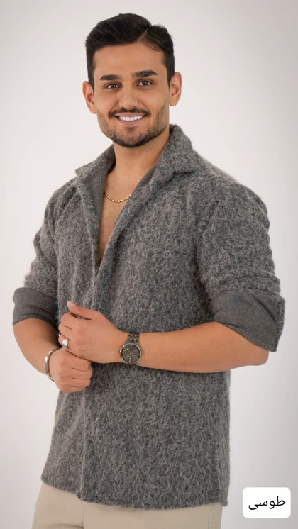 پیراهن مردانه پشمی پرهام_کد4624