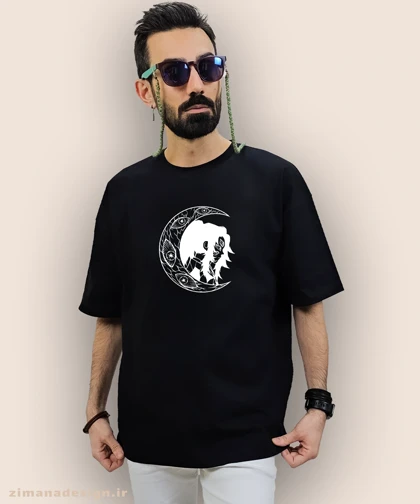 تیشرت لش مردانه و زنانه طرح شیطان کش شخصیت کوکوشیبو کد 993
