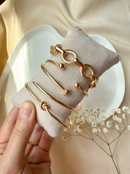 دستبند پکی زنجیر و گره