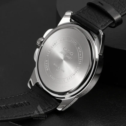 ساعت اورجینال کاسیو بند چرمی Casio MTP-1314L-8AV