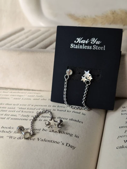 پیرسینگ گوش ستاره