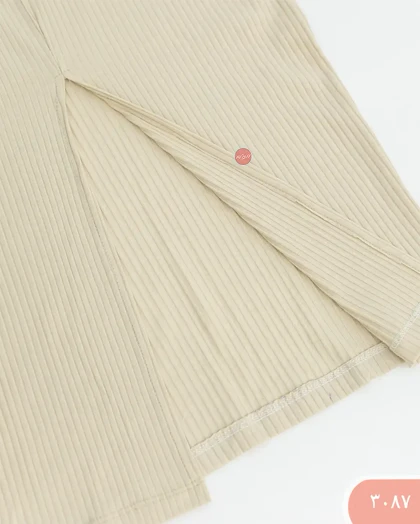 ماکسی یقه اسکی آستین بلند 3087