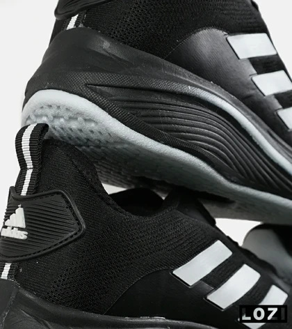 کفش کتانی مردانه و زنانه مشکی سفید ADIDAS BONCE مدل 7467