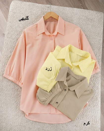 شومیز لینن پاناما کد 29279