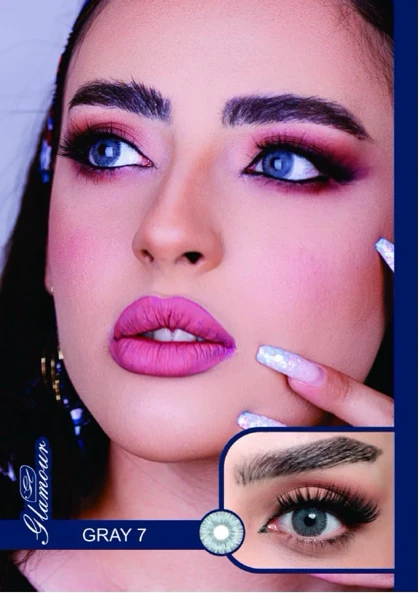 لنز رنگی فصلی گلامور Glamour