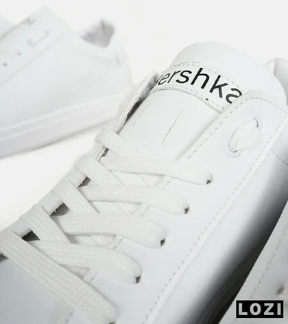 کفش کتانی مردانه و زنانه سفید BERSHKA