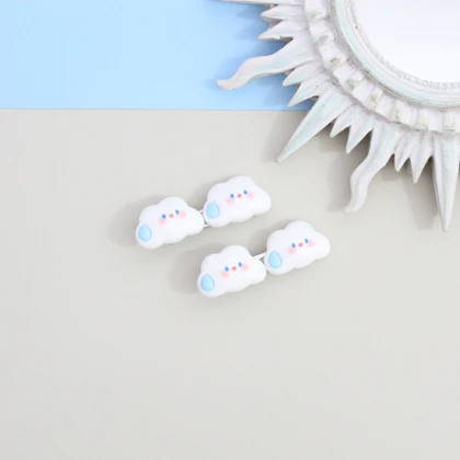 گیره سر ابر و ستاره دو عددی با طراحی خاص و فانتزی