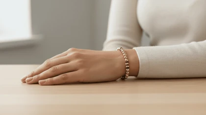 دستبند زنانه طرح ساده