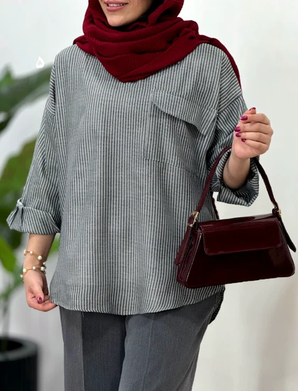 تونیک مانتویی لینن شادان