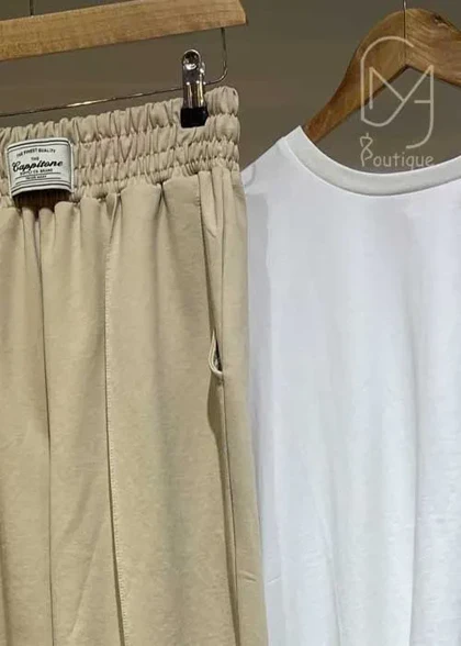 ست تیشرت شلوار ساده