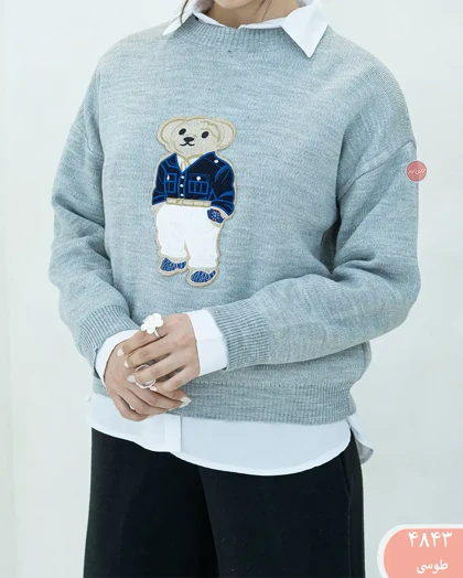 بلوز بافت تدی4843