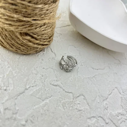 ایرکاف زنانه مدل پیسا طرح چندلایه زنجیر با قلب و نماد صلح