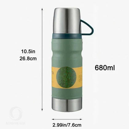 فلاسک VACUUM BOTTLE حجم 680ML