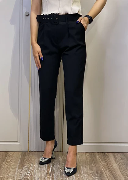 شلوار پارچه ای راسته کنفی