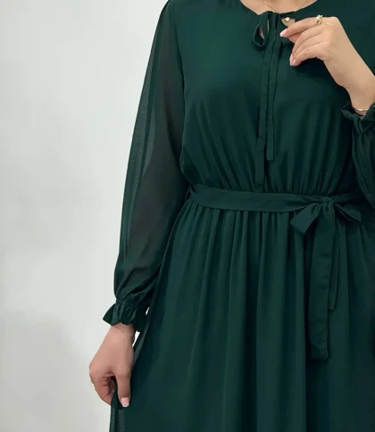 پیراهن حریر کاملیا ویژه یلدا