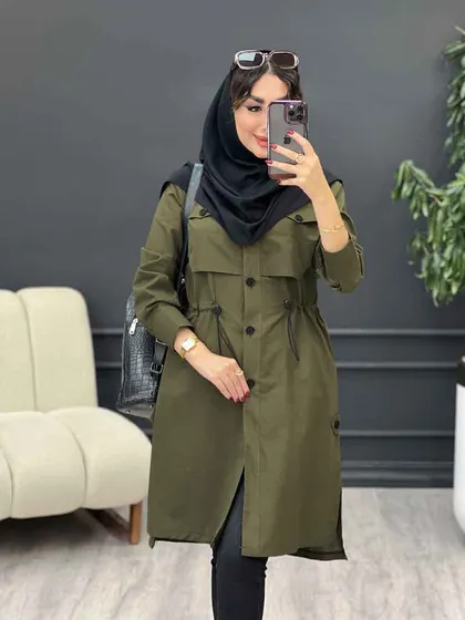 مانتو ژیله جیب نما هلیا
