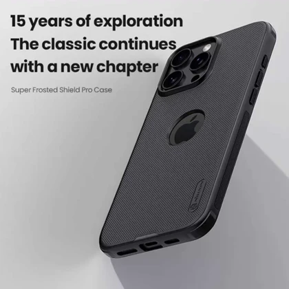 قاب گوشی آیفون 16 پرو نیلکین Super Frosted Shield Pro