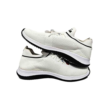 کفش کتانی طبی اسکیچرز جورابی سفید skechers