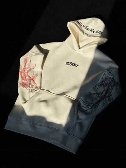 هودی برند مارکو طرح ماهی ژاپنی 095