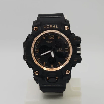 ساعت مچی مردانه کورال Coral CR1042-2 دوزمانه طرح ساعت مچی جی‌شاک