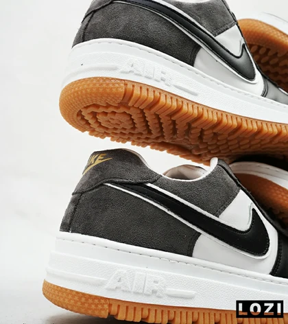 کفش کتانی بزرگ پا مشکی طوسی نایک NIKE AIR FORCE مدل 4775