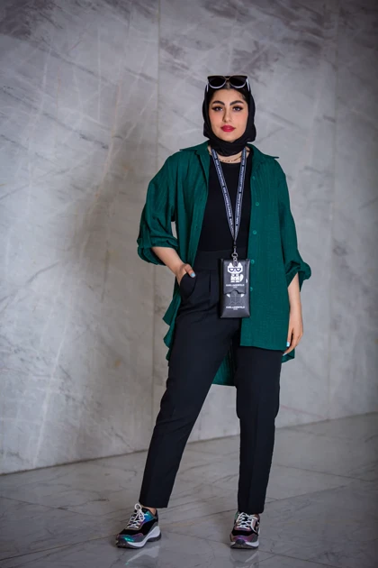 مانتو ژاکارد پیراهنی پایین کلوش