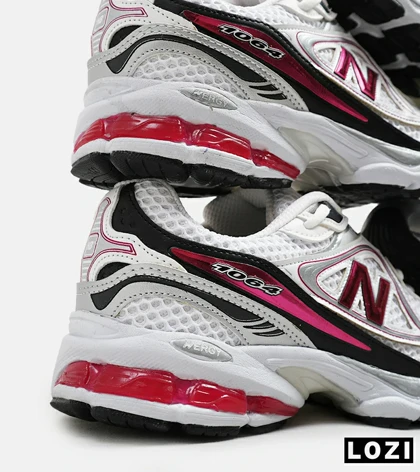 کفش کتانی مردانه و زنانه سفید سرخابی NEW BALANCE 1064 مدل 5623