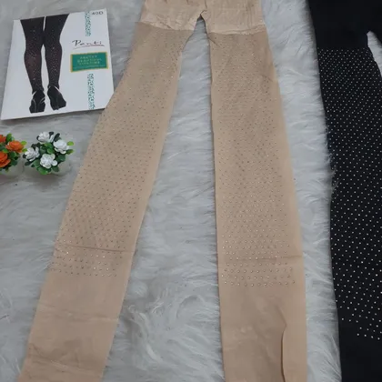 جورابشلواری شیشه‌ای پشت نگین Penti کد 8623 (ویدئو)