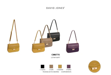 کیف دوشی مدل David Jones CM6775